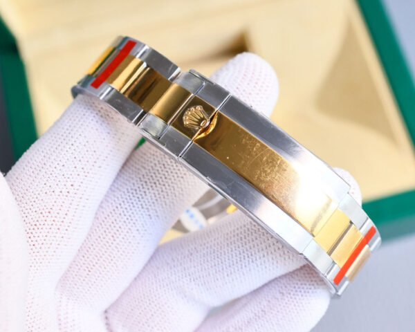 DM_20251114214926_003 Rolex Submariner, crown at 6 o'clock, clean Factory,high-end. Platinum markers won't fade! Authentic 41mm case.(6Colors-3)