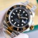 DM_20251114214926_005 Rolex Submariner, crown at 6 o'clock, clean Factory,high-end. Platinum markers won't fade! Authentic 41mm case.(6Colors-3)