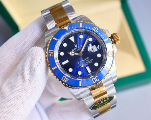 DM_20251114215648_001 Rolex Submariner, crown at 6 o'clock, clean Factory,high-end. Platinum markers won't fade! Authentic 41mm case.(6Colors-4)