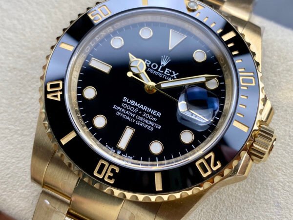 DM_20251114220306_005 Rolex Submariner, crown at 6 o'clock, clean Factory,high-end. Platinum markers won't fade! Authentic 41mm case.(6Colors-5)