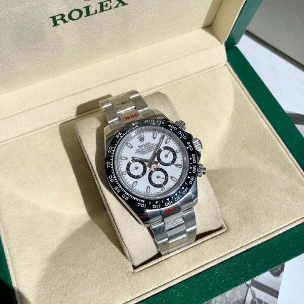 DM_20251116152749_003 Rolex Daytona, automatic mechanical movement, stainless steel case, ceramic bezel, 40mm