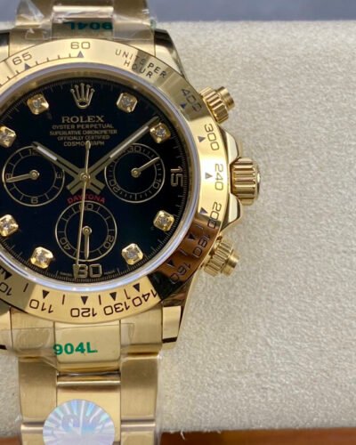 DM_20251116161246_007 Rolex Daytona,18K Gold. diamond. automatic mechanical movement, stainless steel case, ceramic bezel, 40mm